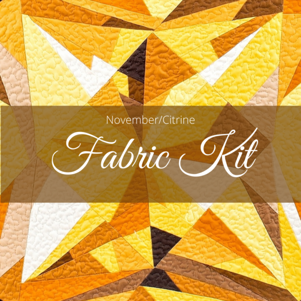 November Citrine Fabric Kit