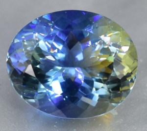 blue yellow parti sapphire