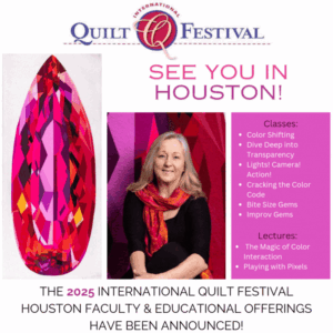 Teaching at Quilt Festival 2025